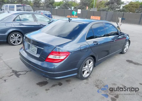 2011 Mercedes-Benz C 300 Luxury/Sport from USA, damaged, VIN WDDGF5EBXBA512436